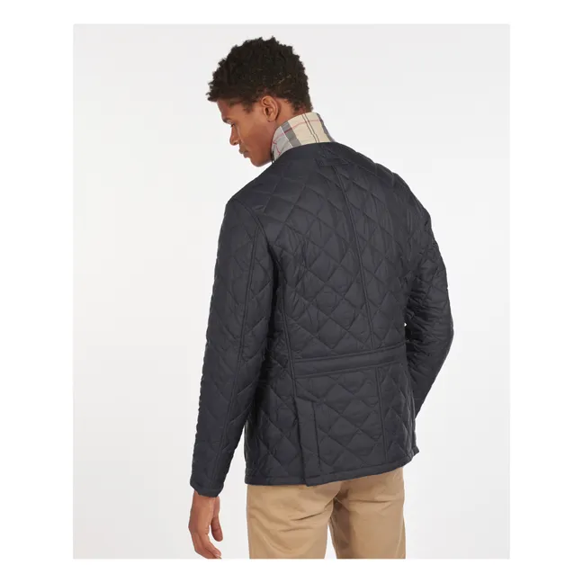 Sander Quilted Jacket | Navy blue