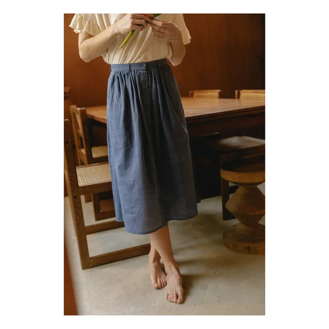 Zebrane skirt - Women's collection | Dark Blue