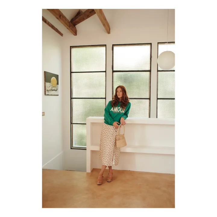 Jupe Zelie - Collection Femme | Ecru- Image produit n°1