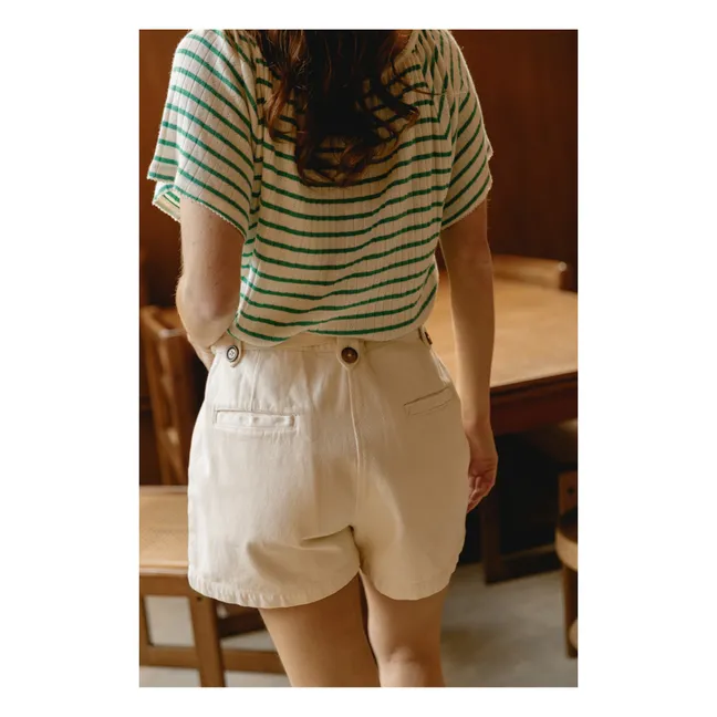 Short Zelina - Collection Femme | Ecru