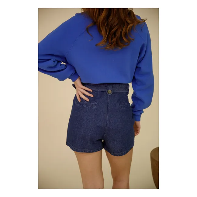 Zelina Denim Shorts - Damenkollektion | Blau
