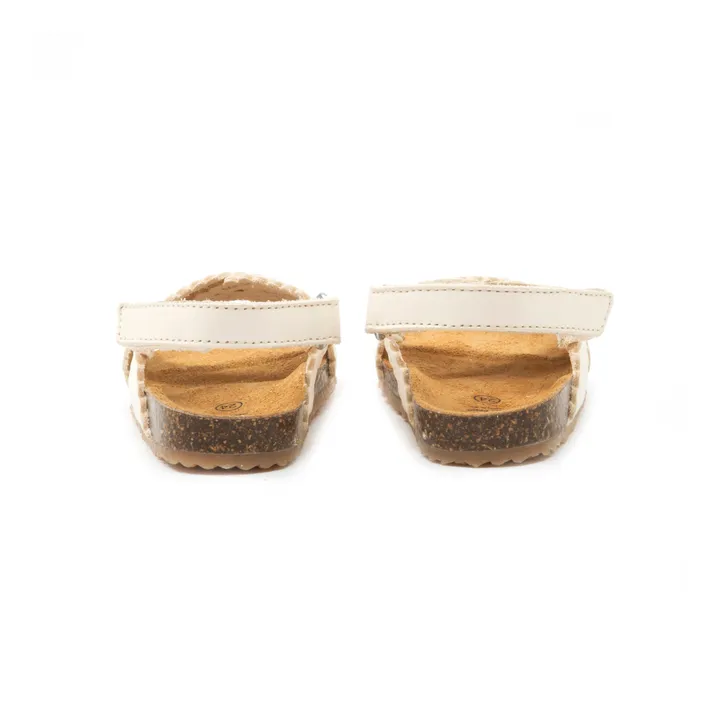 Two Con Me - Sandales Croisées Perforées | Blanc- Image produit n°2