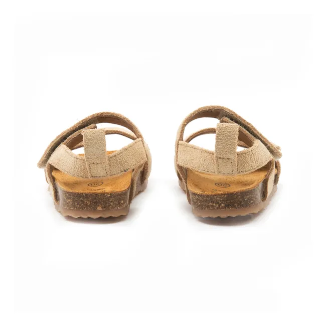 Two Con Me - Double Scratch Sandals | Beige