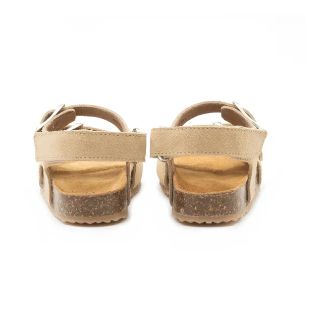 Two Con Me - Sandales Boucles Doubles | Beige