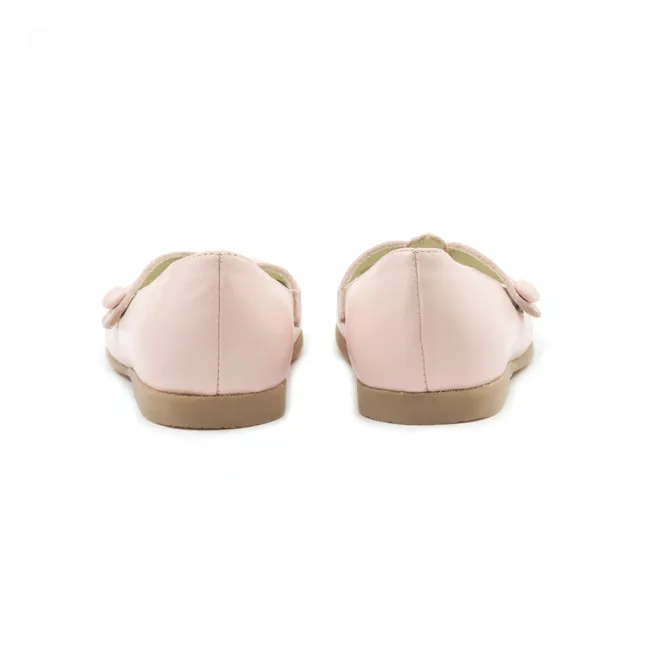 Ballerinas with buckles | Pale pink