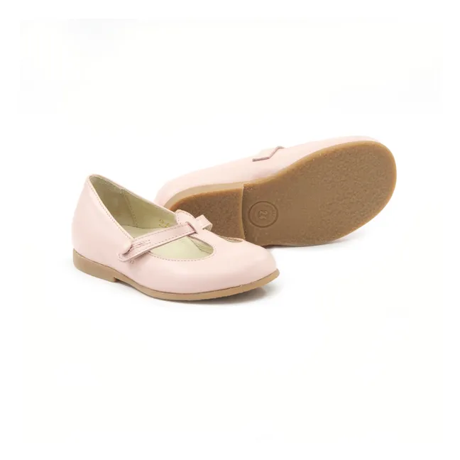Ballerinas with buckles | Pale pink