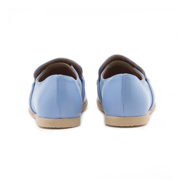Leather loafers | Blue