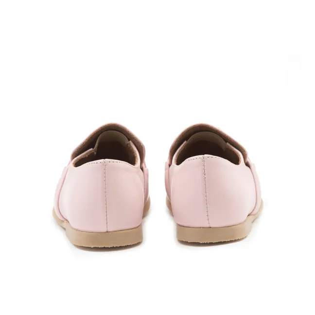 Leather loafers | Dusty Pink