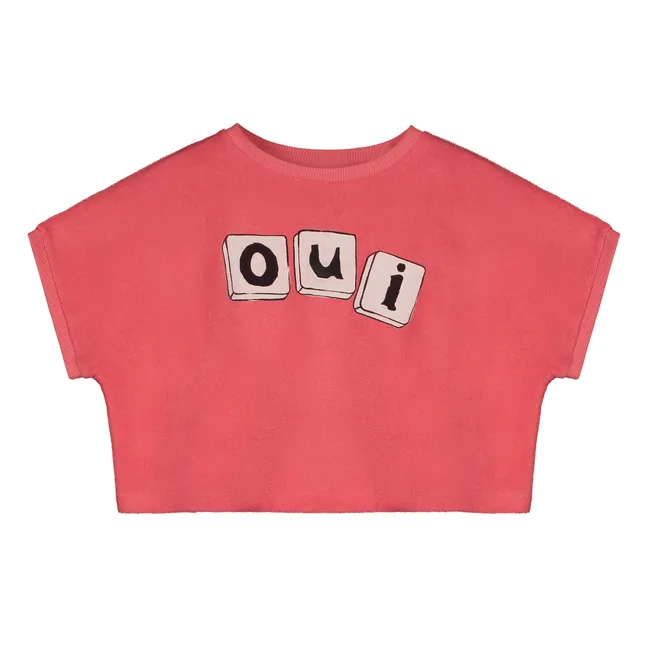 Sweat Lille Eponge Bio | Rose