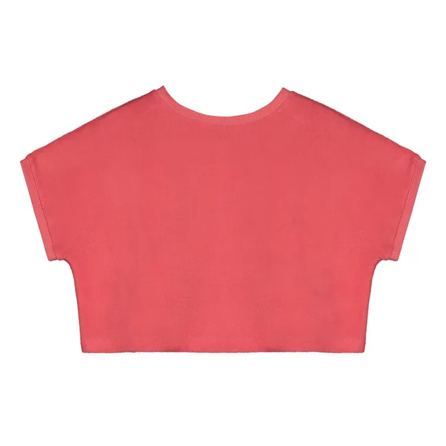 Sweat Lille Bio-Frottee | Rosa