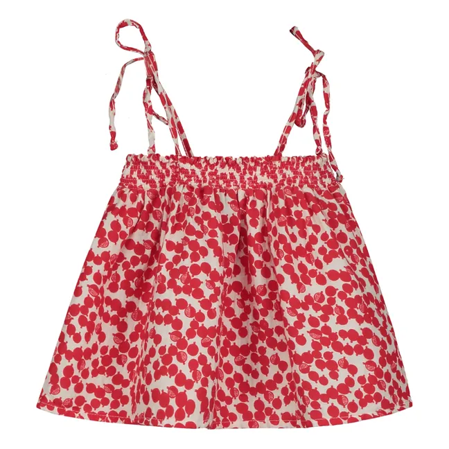 Top Como Coton Bio | Rouge
