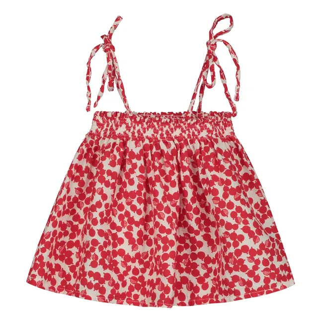 Top Como Coton Bio | Rouge