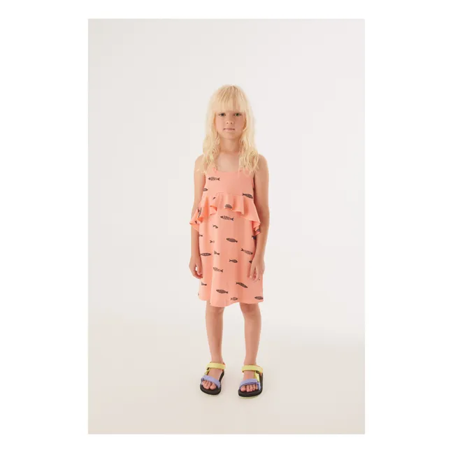 Robe Nairobi Coton Bio | Rose pêche