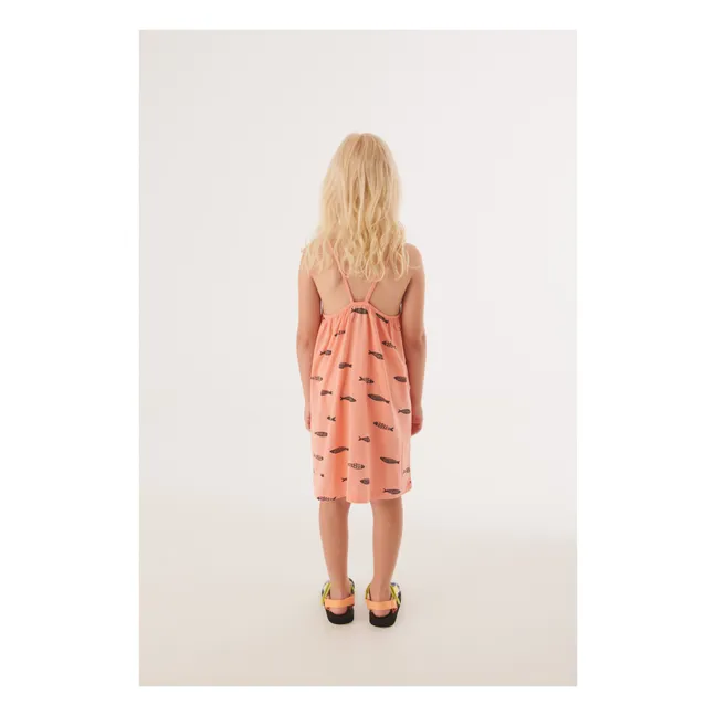 Robe Nairobi Coton Bio | Rose pêche
