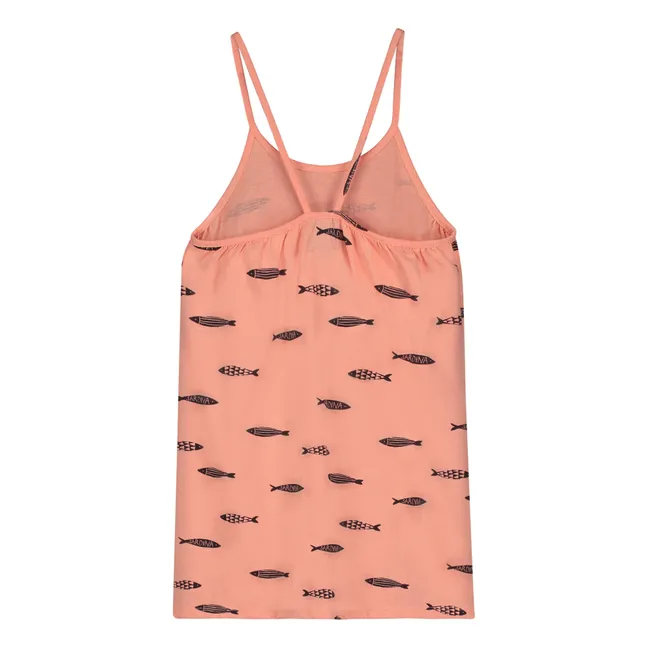Robe Nairobi Coton Bio | Rose pêche