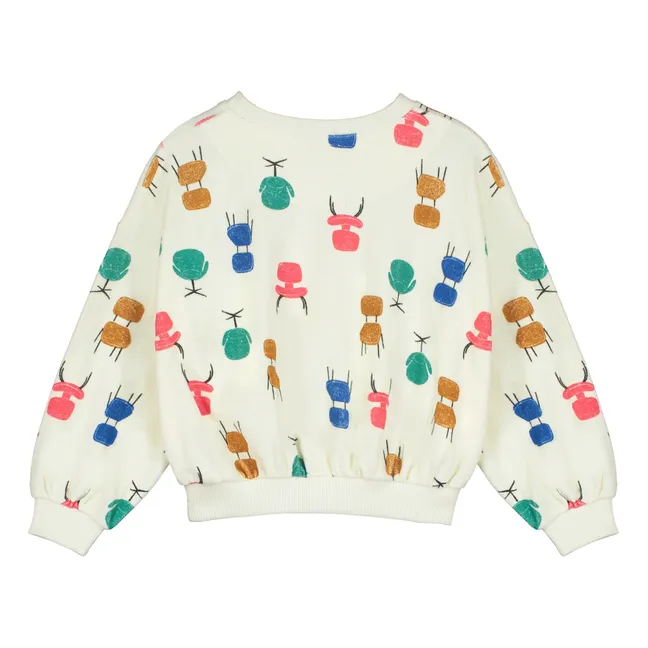 Sweatshirt Osaka Bio-Frottee | Seidenfarben