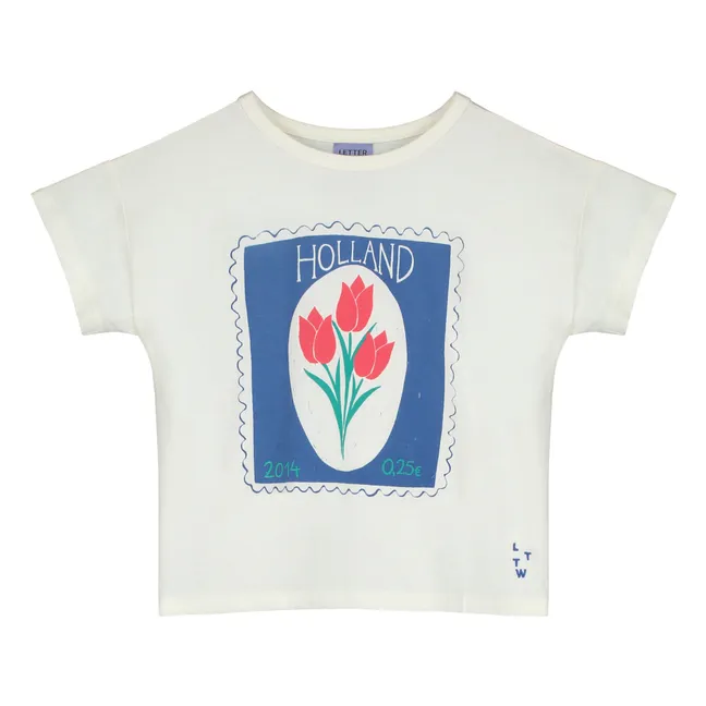 Acra Organic Cotton T-Shirt | Ecru
