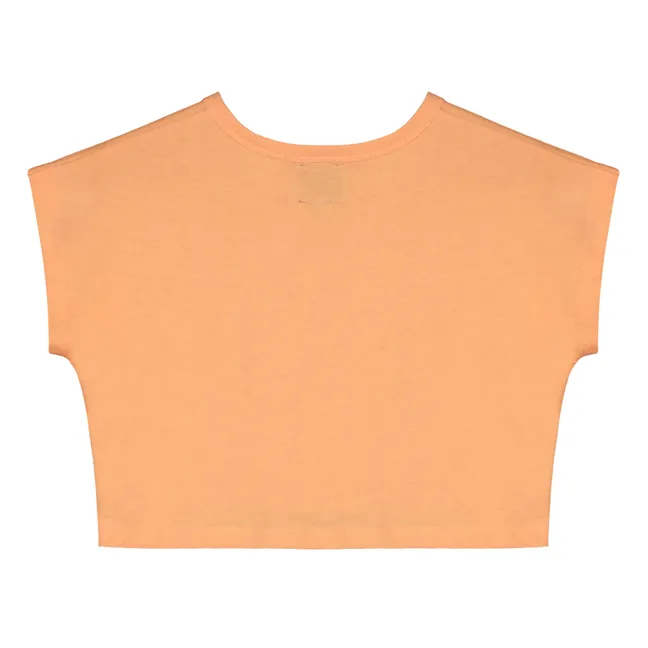 T-Shirt L.A Bio-Baumwolle | Apricot
