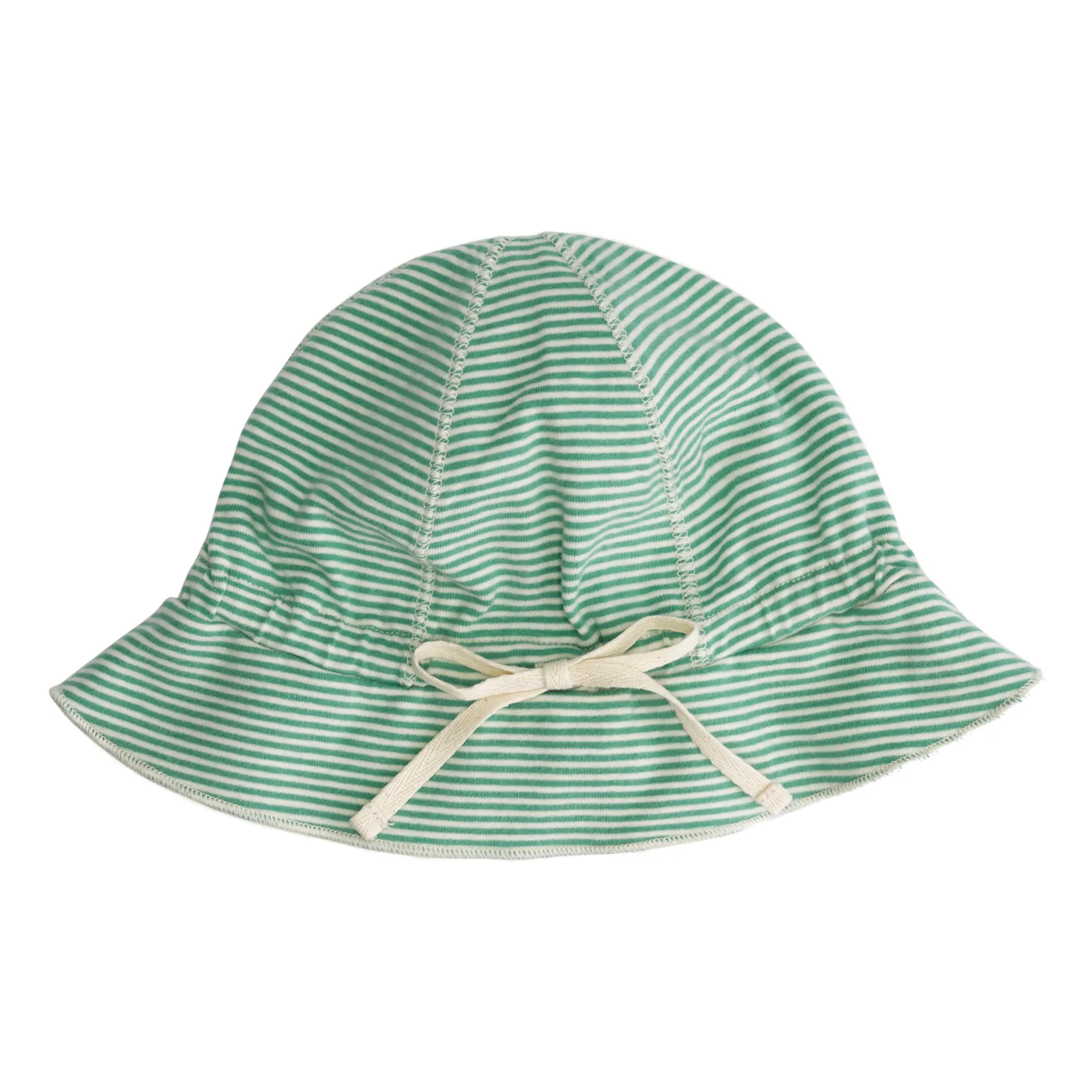 Gray Label Mint Green Striped Bob Organic Cotton