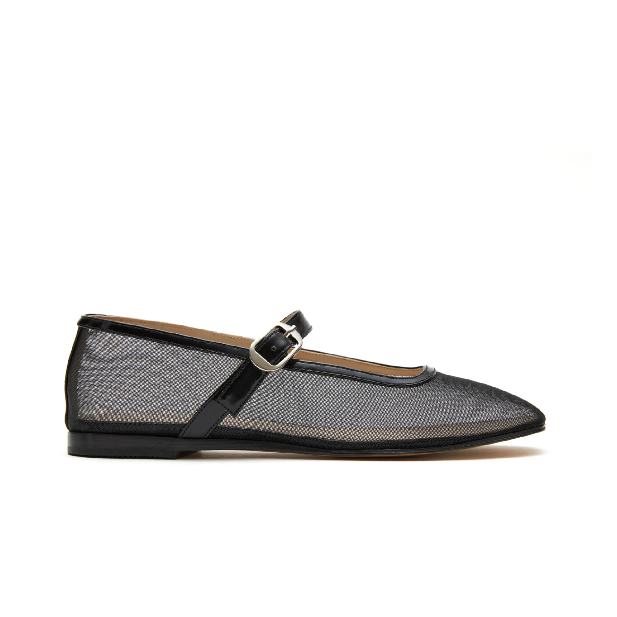 Le Monde Beryl Black Ballet Pump Mary Jane