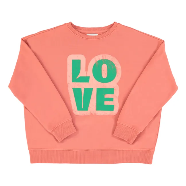 Julie Organic Cotton Sweater | Dusty Pink