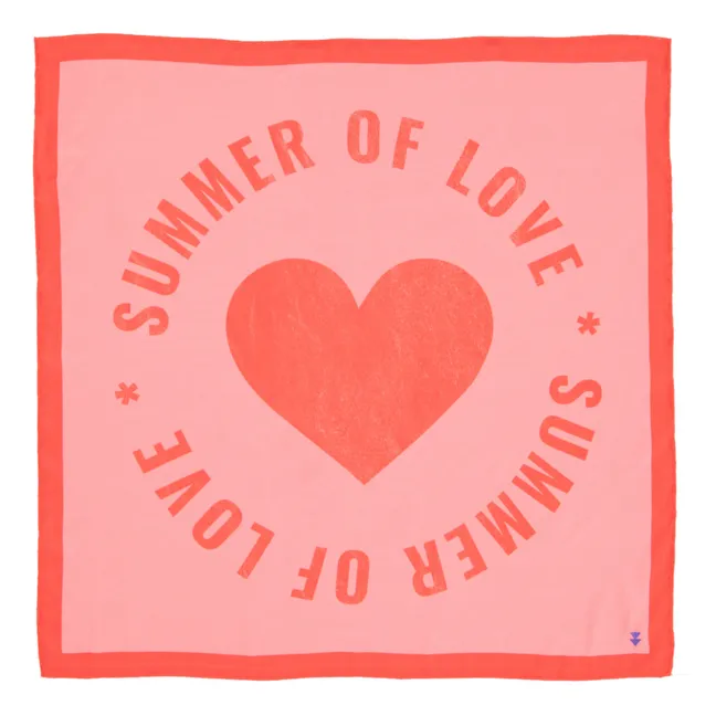 Summer Printed Scarf | Red