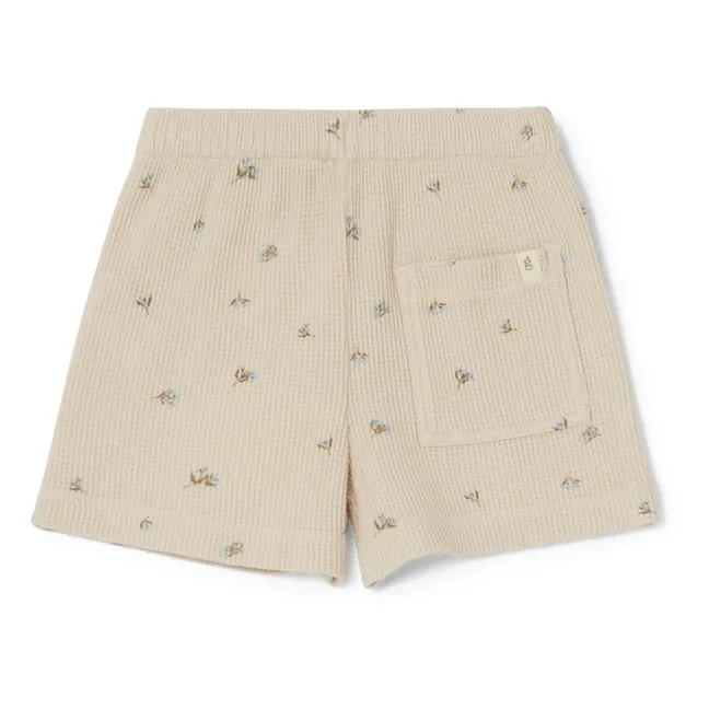 Pantalones cortos florales | Crudo