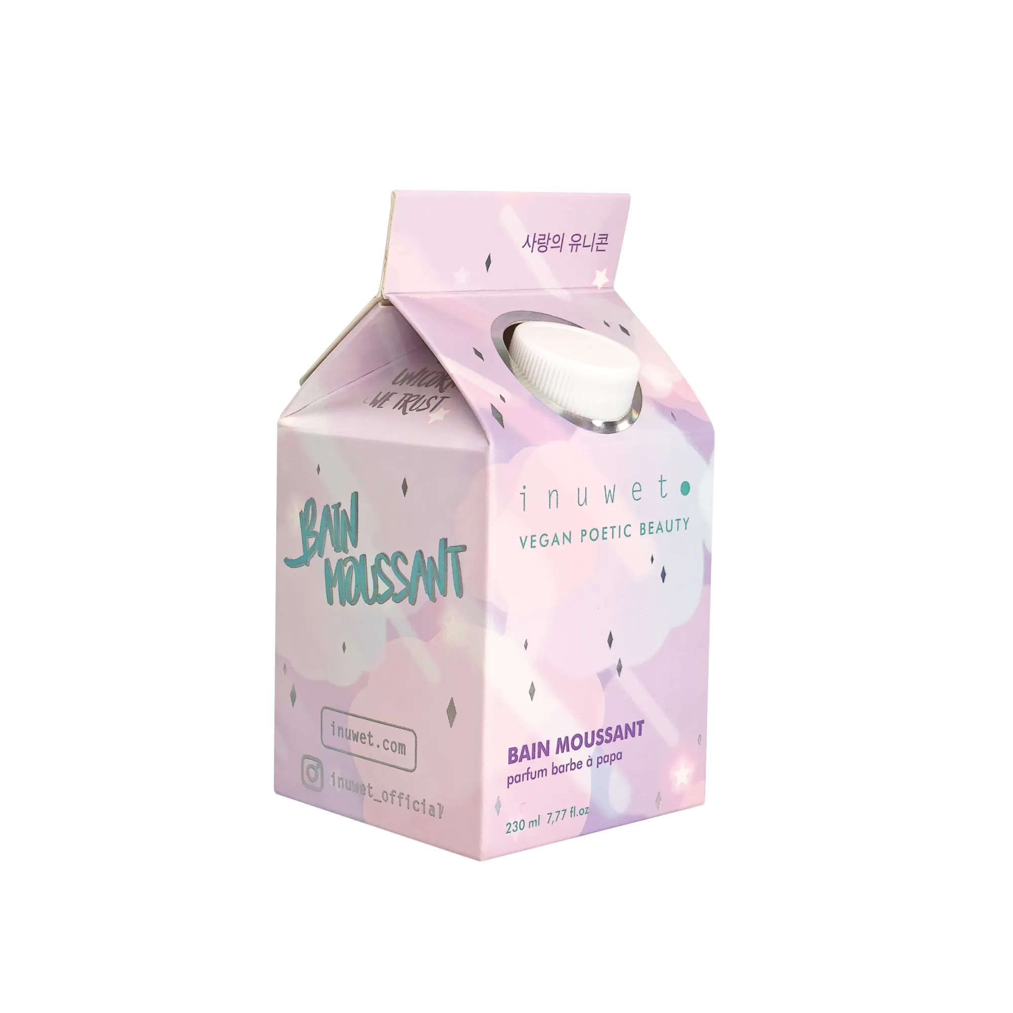 Inuwet Untinted Candyfloss Bubble Bath - 230 Ml