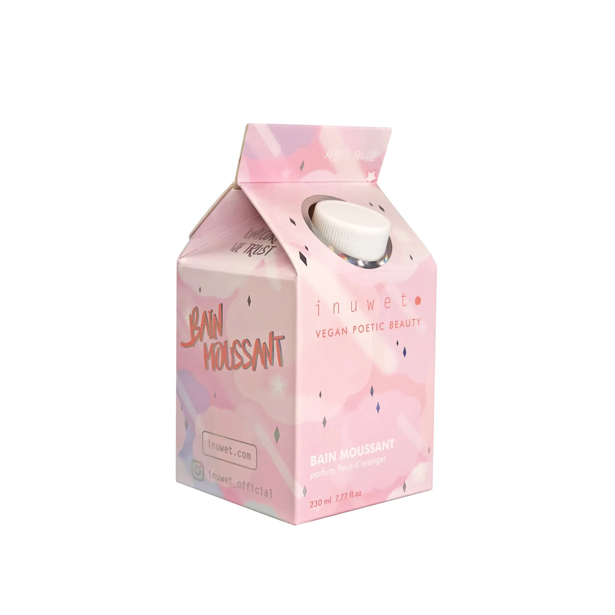 Inuwet Untinted Orange Blossom Bubble Bath - 230 Ml