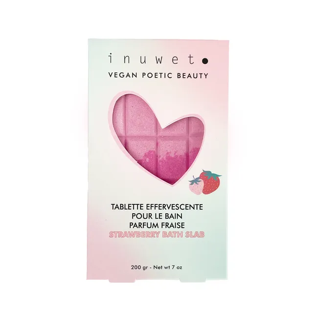 Sprudelnde Badetablette Erdbeer - 200 g
