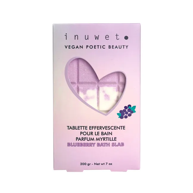 Shimmering Blueberry Bath Bar - 200 g