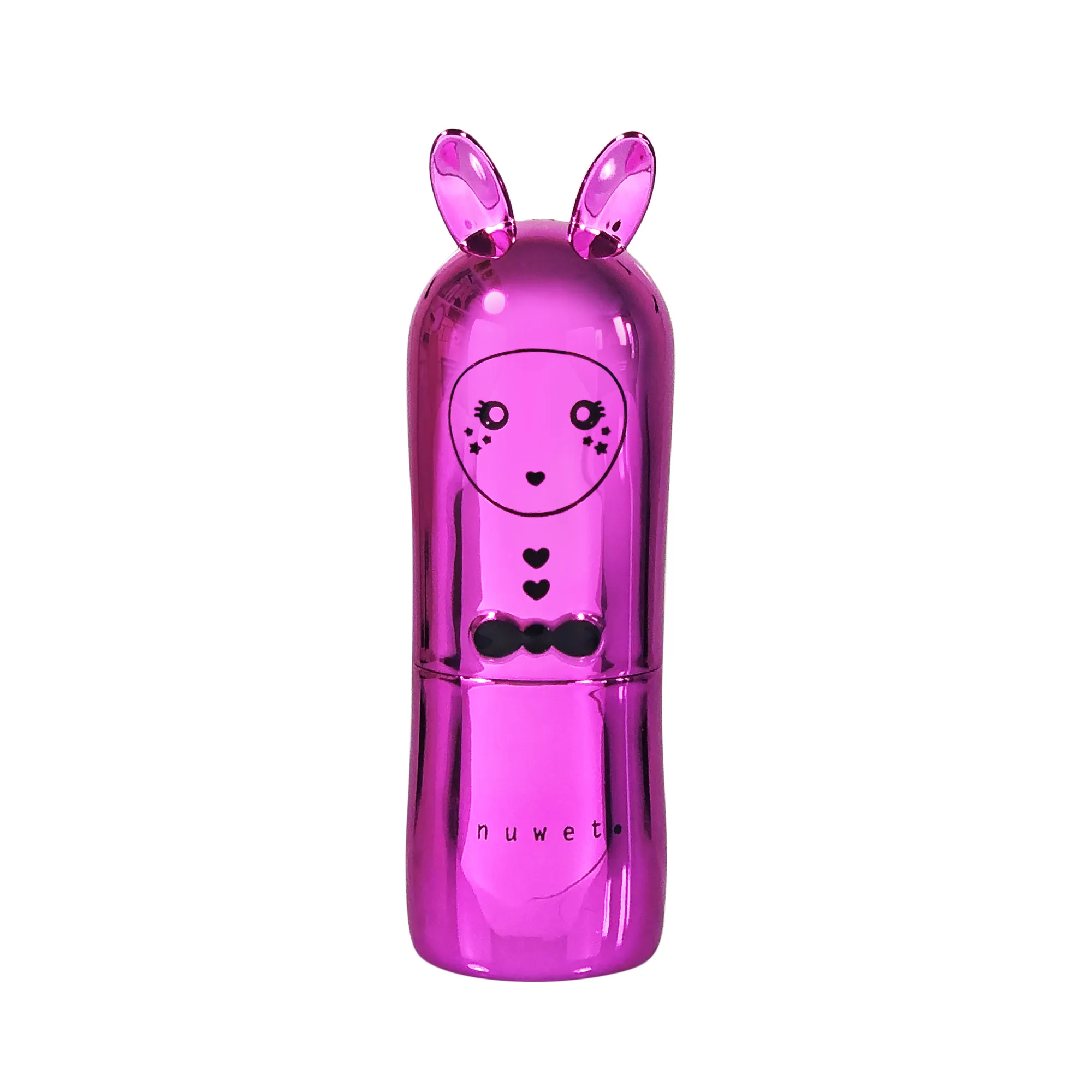 Inuwet Fuchsia Metal Rabbit Lip Balm - Milkshake