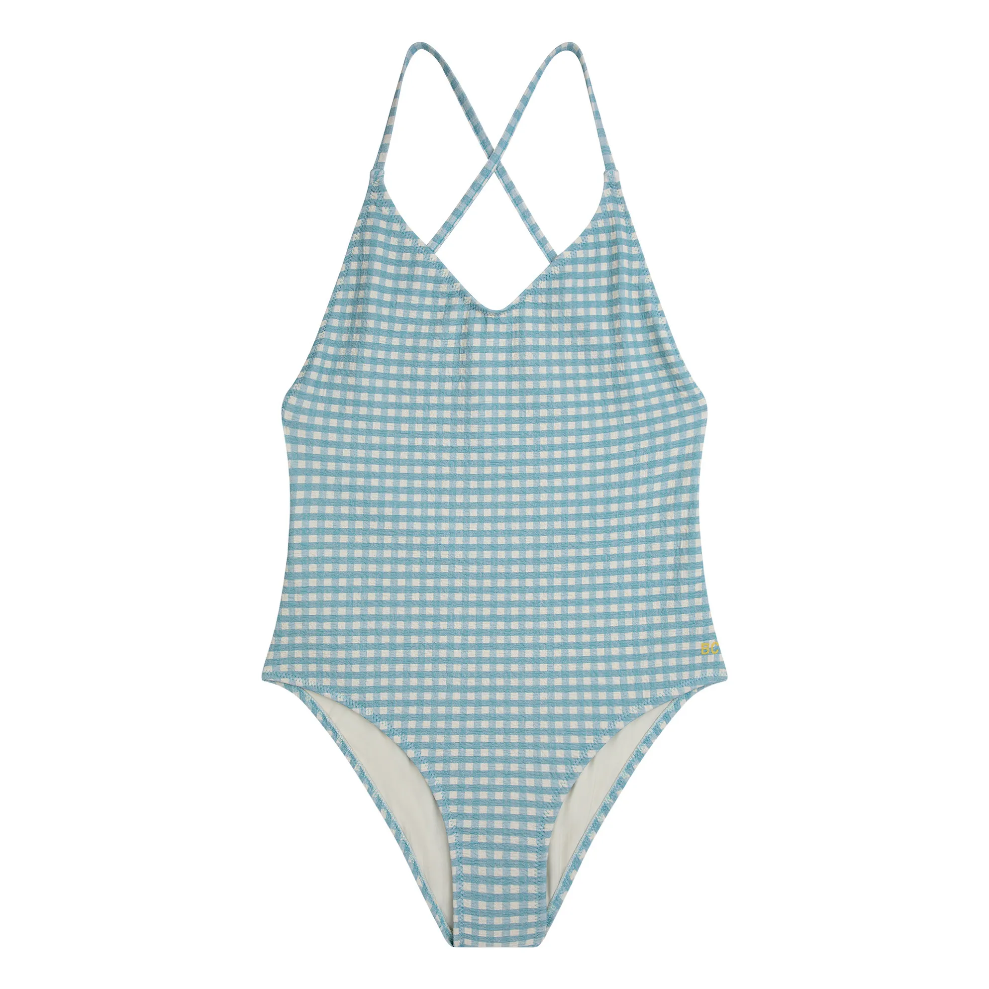 Bobo Choses Women's Turquoise Vichy 1 Piece Swimsuit - Collection