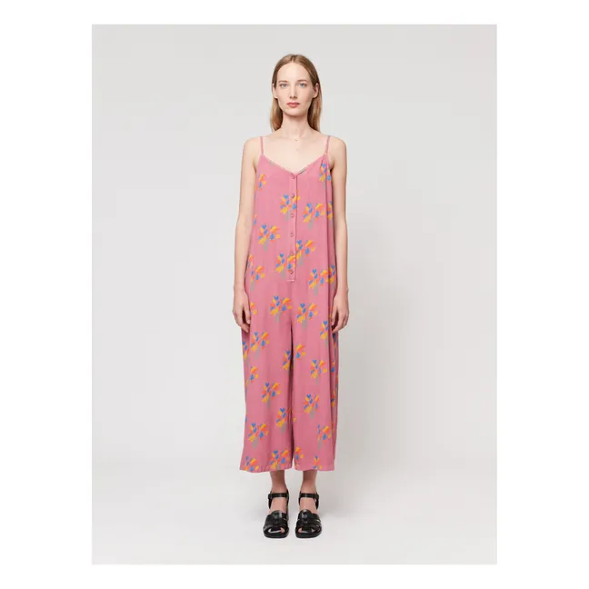 Fireworks Buttoned Jumpsuit - Women's Collection  | Dusty Pink