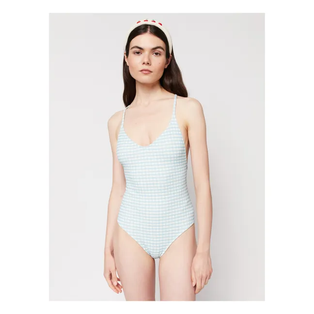 Vichy 1 Piece Swimsuit - Women's Collection  | Turquoise