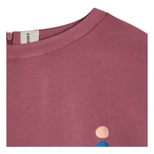 Vestido camiseta de modal - Colección Mujer  | Rosa Viejo