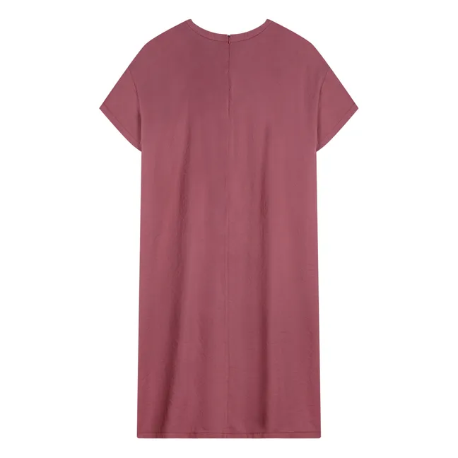 Modal T-Shirt Kleid - Damenkollektion  | Altrosa