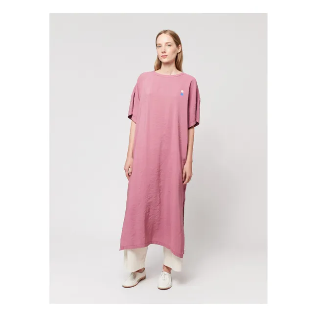 Vestido camiseta de modal - Colección Mujer  | Rosa Viejo
