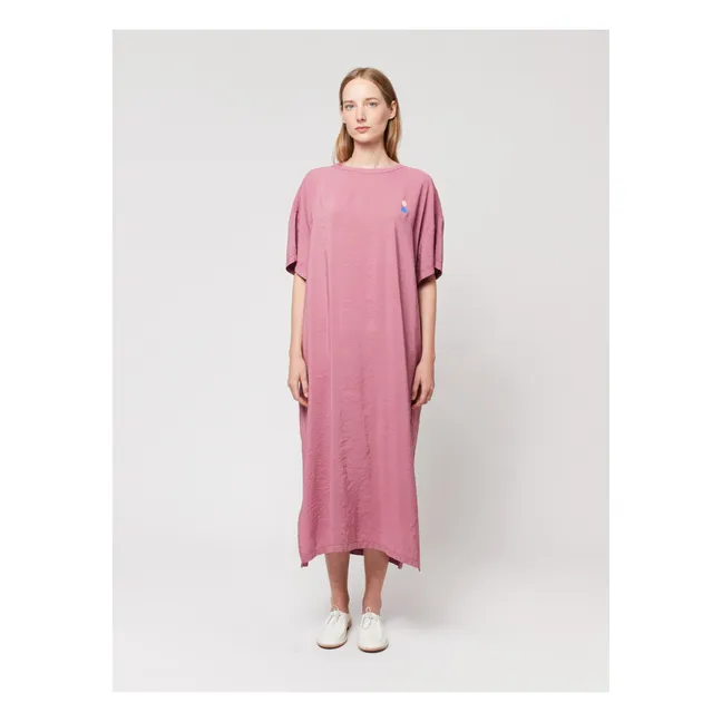 Vestido camiseta de modal - Colección Mujer  | Rosa Viejo