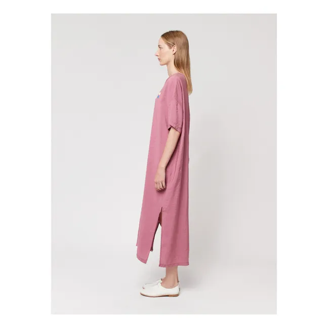 Vestido camiseta de modal - Colección Mujer  | Rosa Viejo