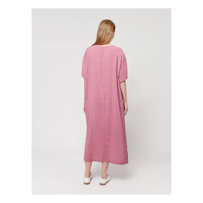 Vestido camiseta de modal - Colección Mujer  | Rosa Viejo