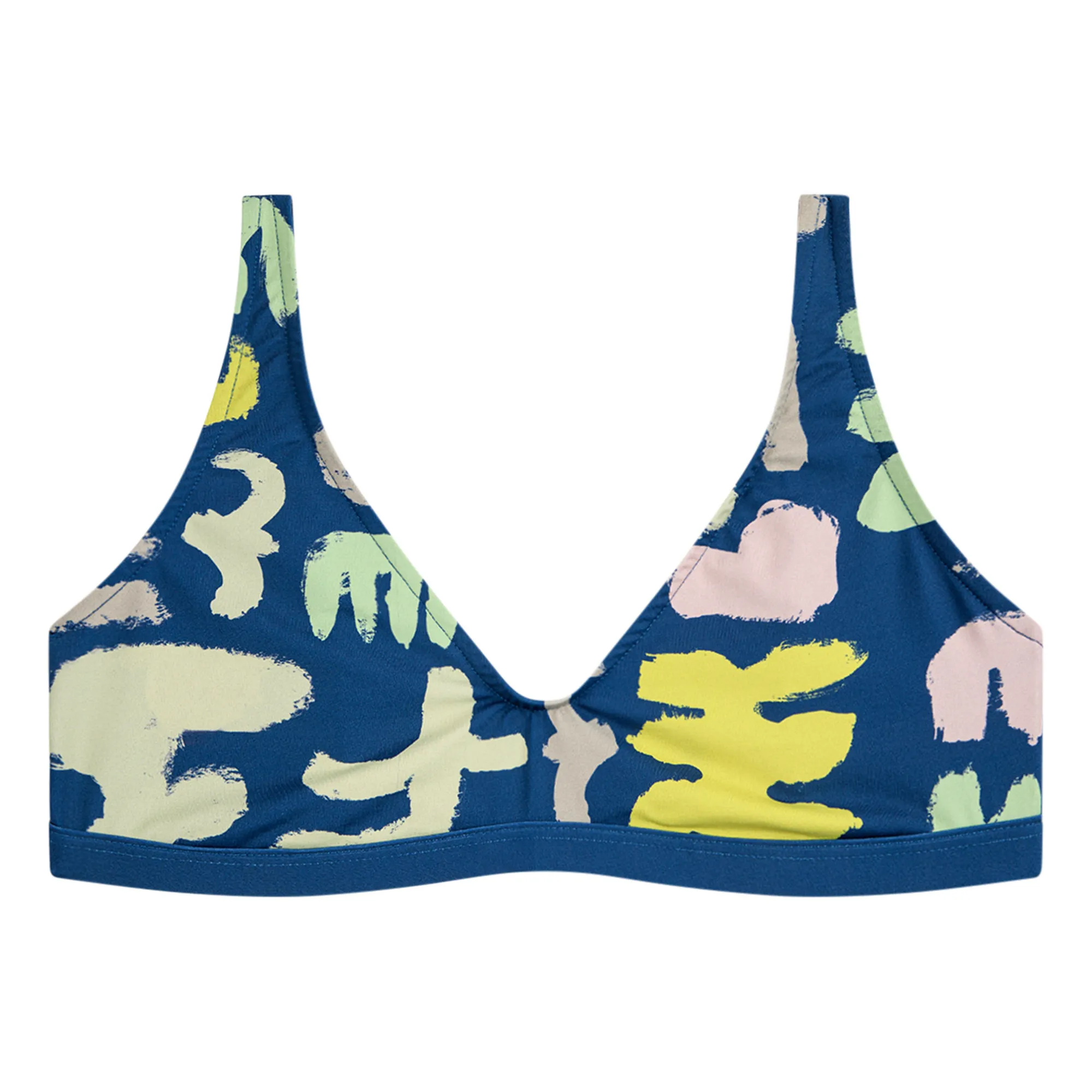 Bobo Choses Women's Blue Carnival Swimsuit Top - Collection