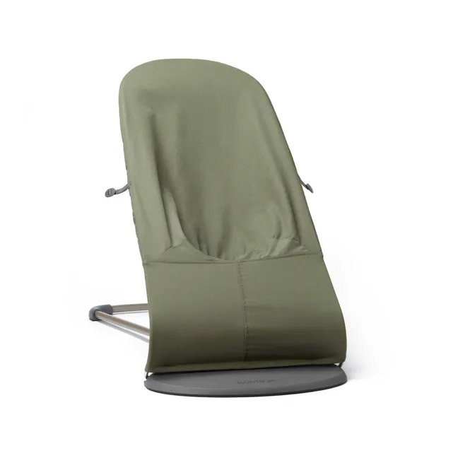 Transat Bliss en coton matelassé | Vert foncé