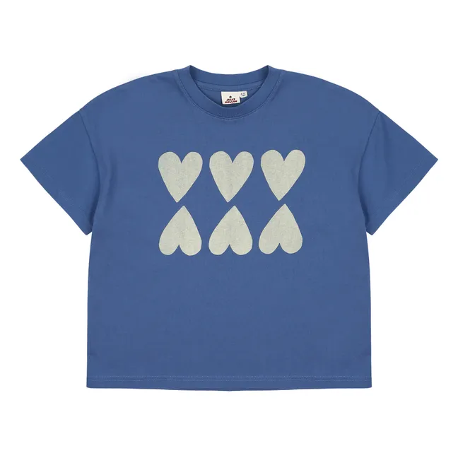 T-Shirt Cœur | Bleu