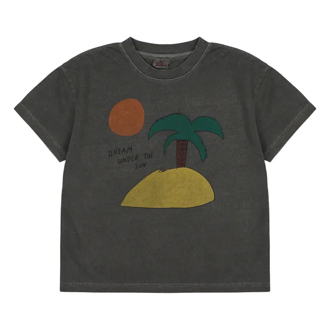 T-Shirt Beach | Gris anthracite