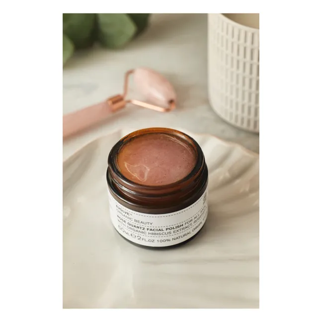 Exfoliante facial purificante Rose Quartz - 60 ml