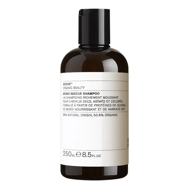 Shampoo SOS bio per capelli secchi al Monoi - 250 ml
