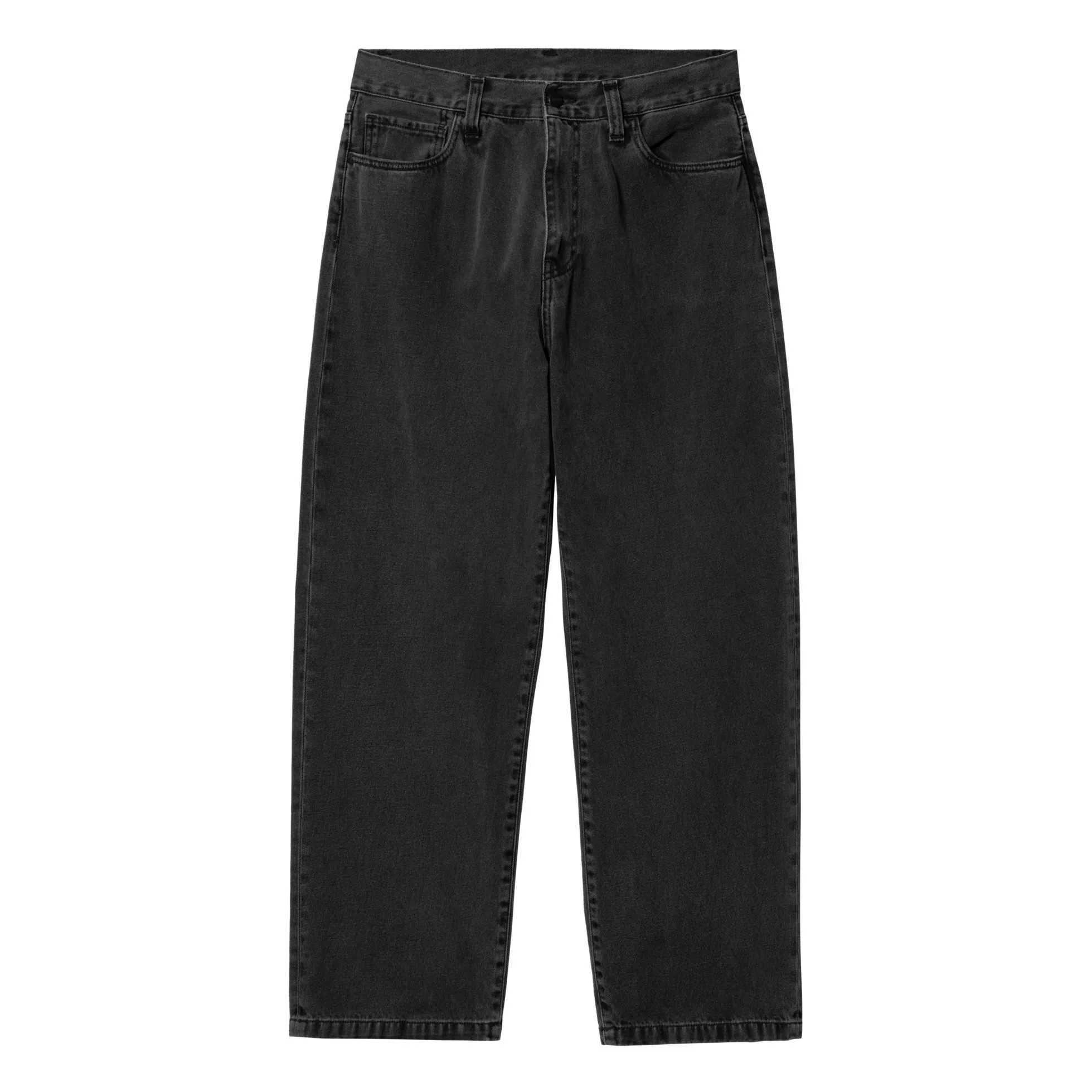 Carhartt Wip Black Landon Wide-Legged Jeans