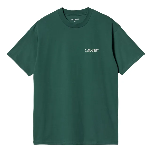 Maglietta in cotone organico Soil | Verde