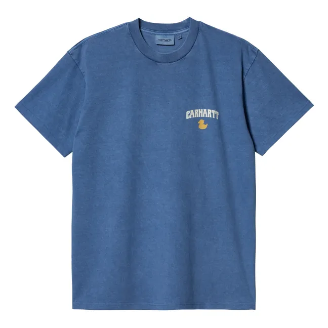 Camiseta de algodón ecológico Duckin | Azul